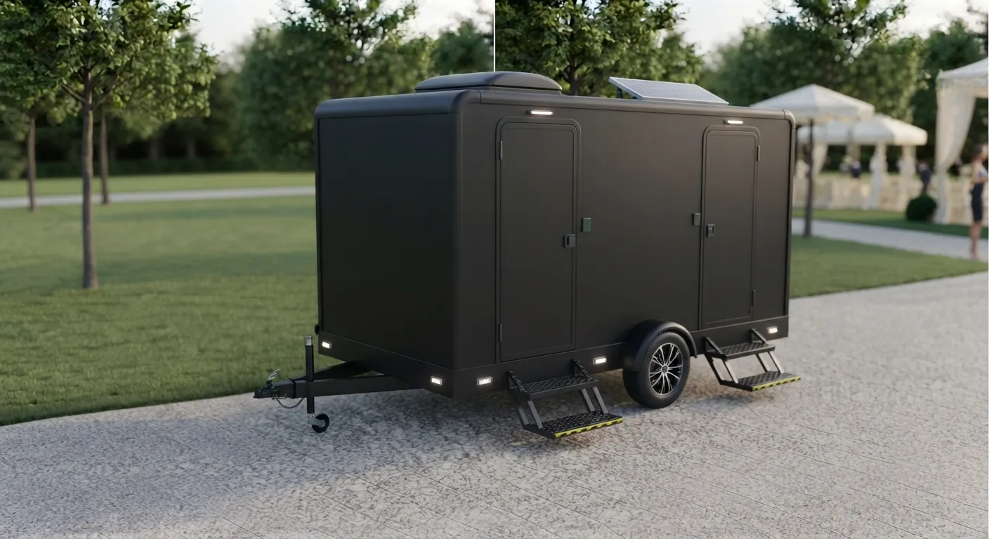 2 Stall Restroom Trailer in Sandy Springs, GA
