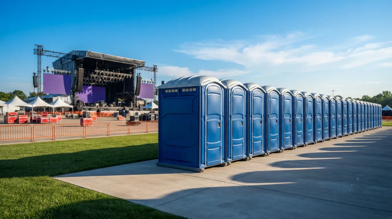 Concert Restroom Rental in Sandy Springs, GA