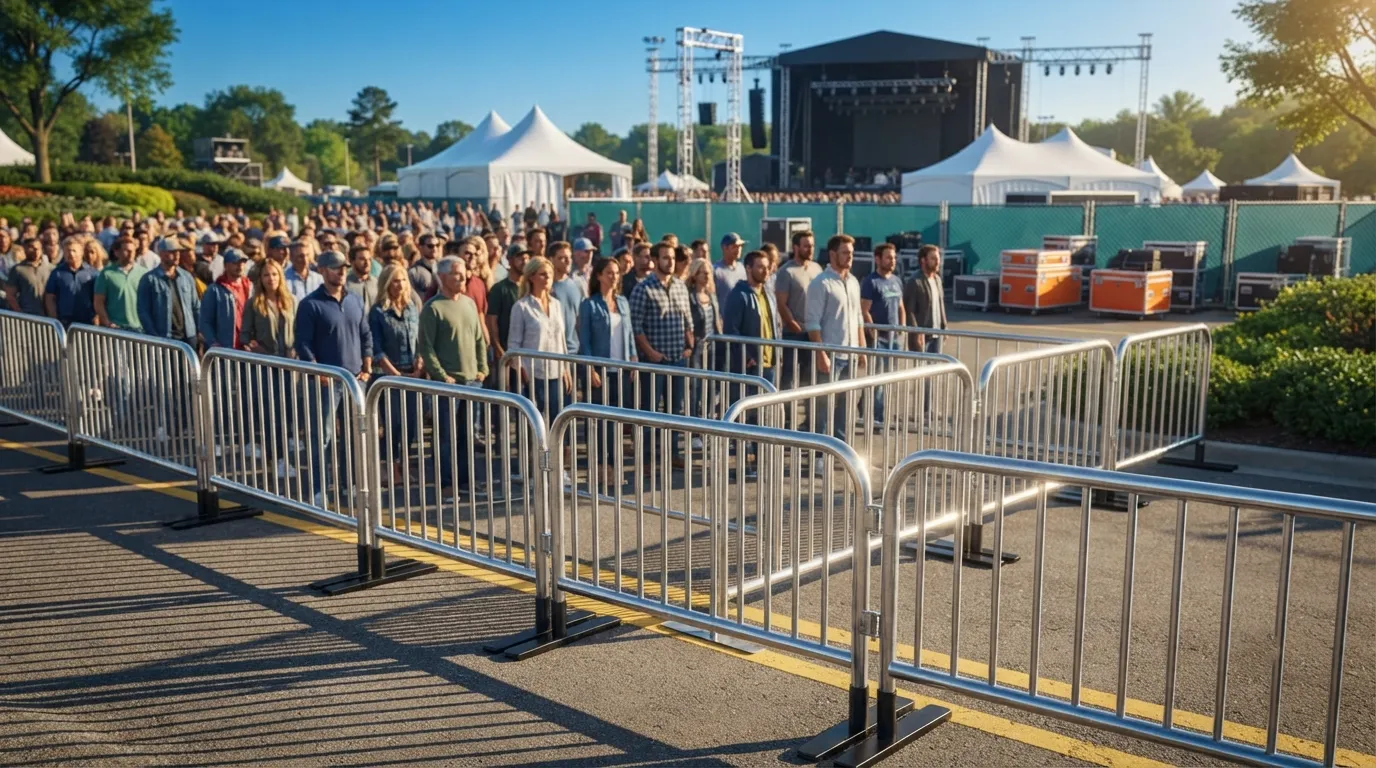 Crowd Control Barrier Rental in Sandy Springs, GA